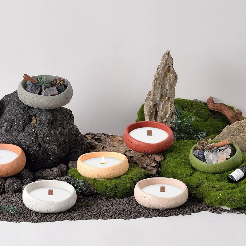 Candle Cup Candle Container Empty Cup Aromatherapy Candle Cup Romantic Fragrance Companion Gift